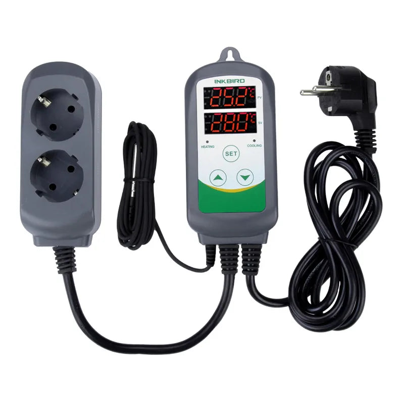 INKBIRD ITC-308 & 308WIFI EU Plug Digital Temperature Controller Thermostat Regulator Dual Relays Heating & Cooling Homebrewing