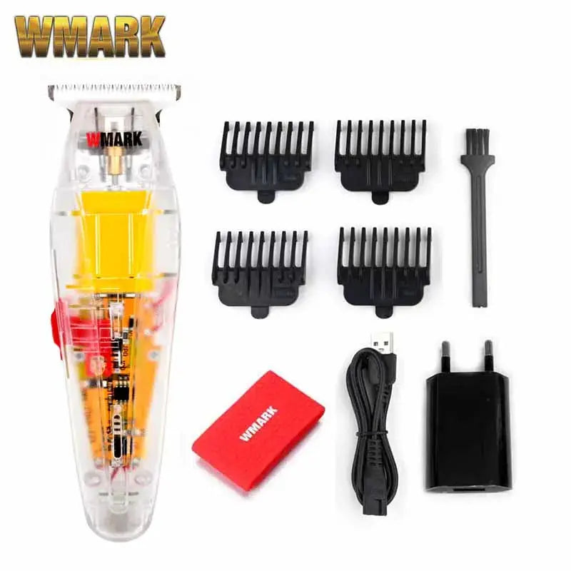 WMARK NG-108 NG-118 Transparent Style Rechargeable Hair clipper Professional Cord & cordless NG-202 Hair Trimmer Smart_Life_Tech