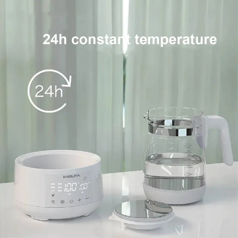 1.2L Smart Infant Thermostatic Milk Regulator Baby Kettle 24h Hot Water Keep Warm Kettle Milk Powder Warmer Multi-function 220V Smart_Life_Tech