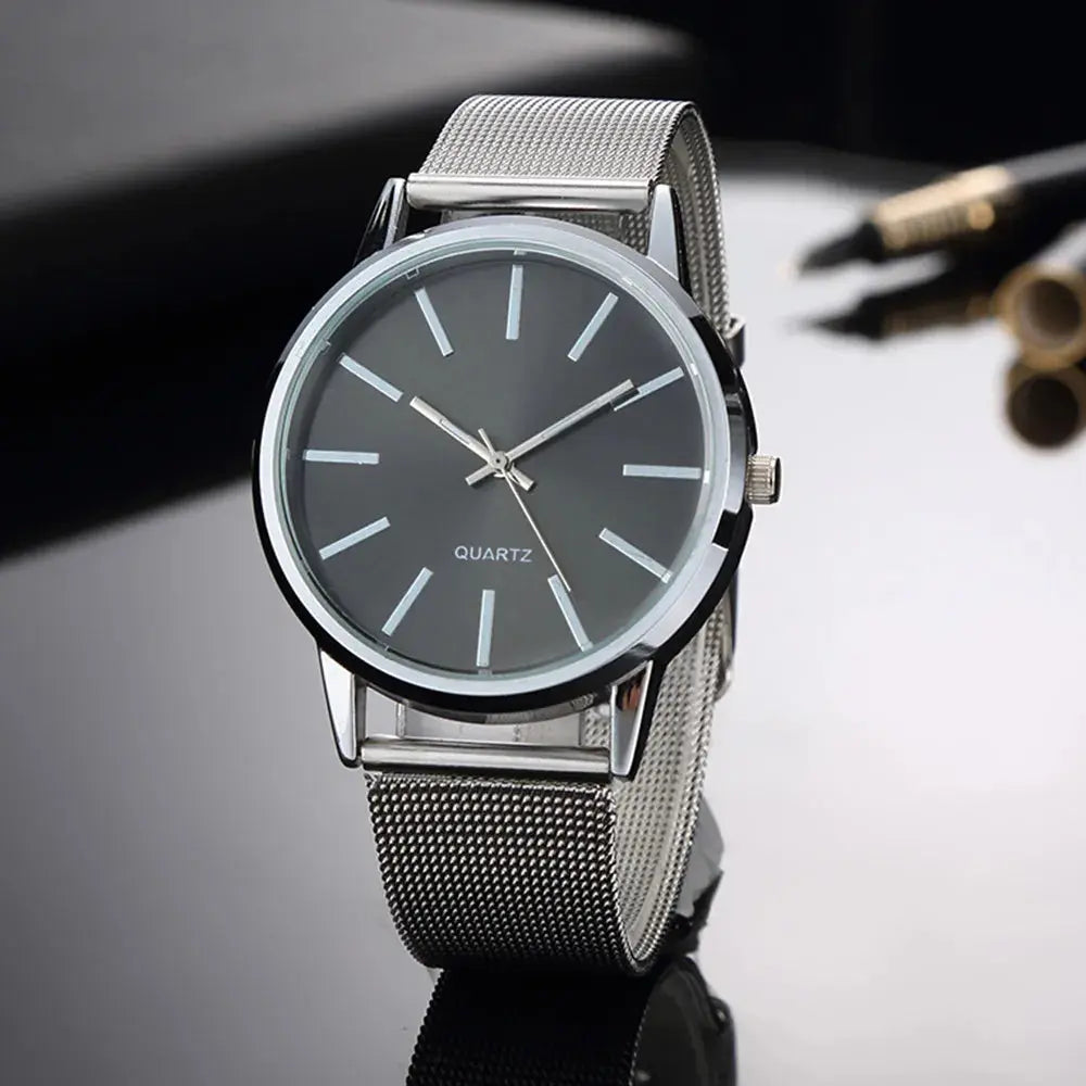 2025 Men Watches Top Brand Luxury Brown Leather Band Quartz Wristwatch Men's Casual Simple Watch Wrist Male Clock Reloj Hombre Smart_Life_Tech