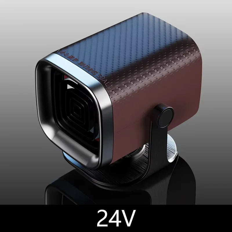 Car Home Heater 12V/24V Electric Cooling Heating Fan Electric Heater Fan Windshield Defogging Demister Defroster HOME Sup