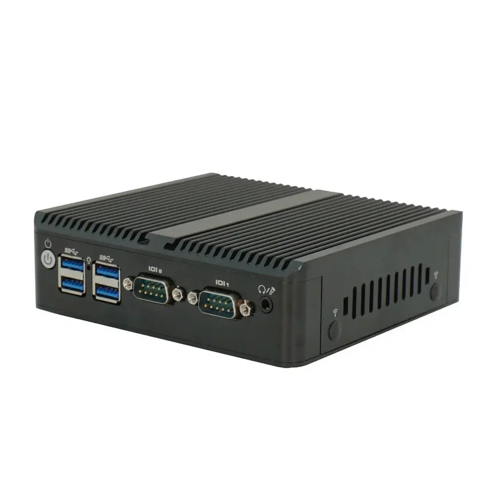 Fanless Industrial Mini PC j6412 j4125 12th gen N100 N150 2*LAN RS232 HD VGA Win10/11 Linux Ubuntu WIFI Desktop Computer Home pc Smart_Life_Tech