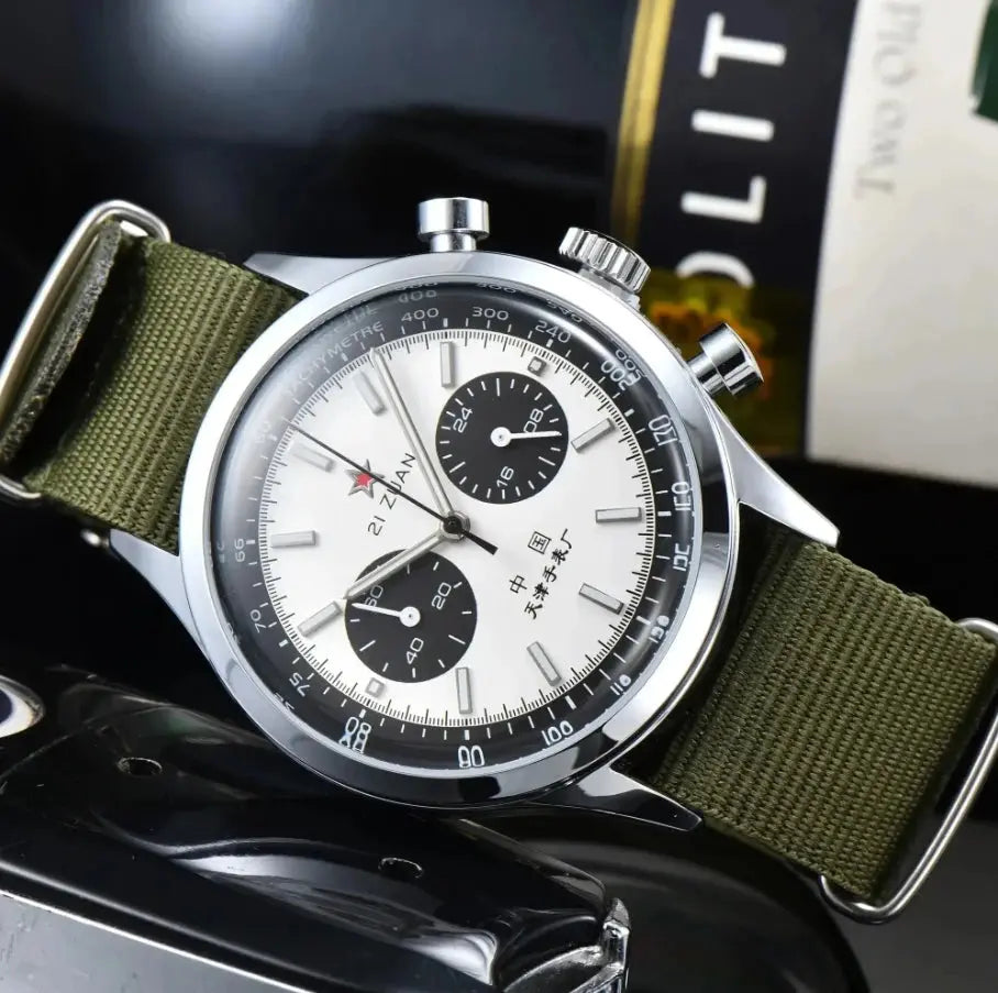 Men's watches 1963 pilot automatic watch 42mm waterproof retro quartz chronograph vintage dress watch Smart_Life_Tech