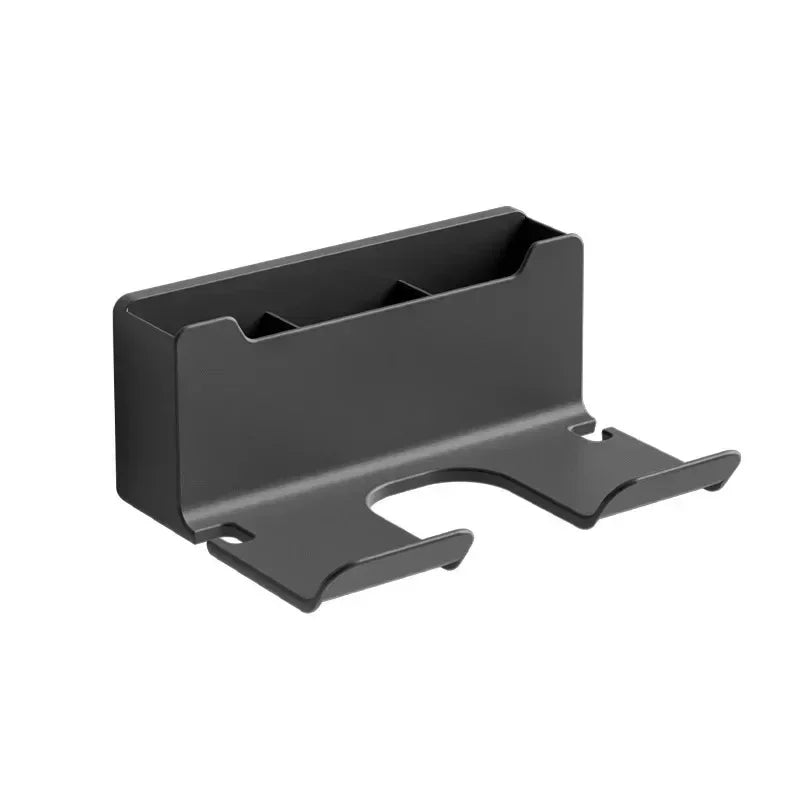 Hair Dryer Holder Wall Dryer Cradle Straightener Stand Hairdryer Organizer Box Toilet Blower Holder Shelf Bathroom Accessories Smart_Life_Tech