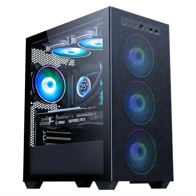 Aotesier Core i7 CPU Affordable Computer full set 8G/16G RAM 256GB SSD home office gaming pc desktop computer gamers  PC GAME Smart_Life_Tech