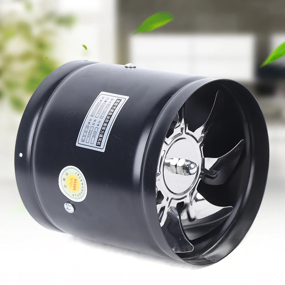 220V 150mm High Speed Exhaust Fan Household Air Ventilator Kitchen Bathroom Ceiling Silent Exhaust Fan Corrosion Resistance