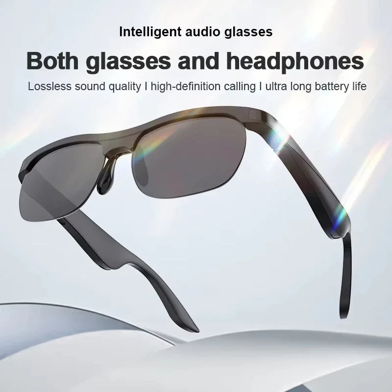 Lenovo 8K HD Smart AI Glasses Music Playback AI Translation Hands-Free Calling AI Chat Logging Smart Sunglasses for Men 2027 New