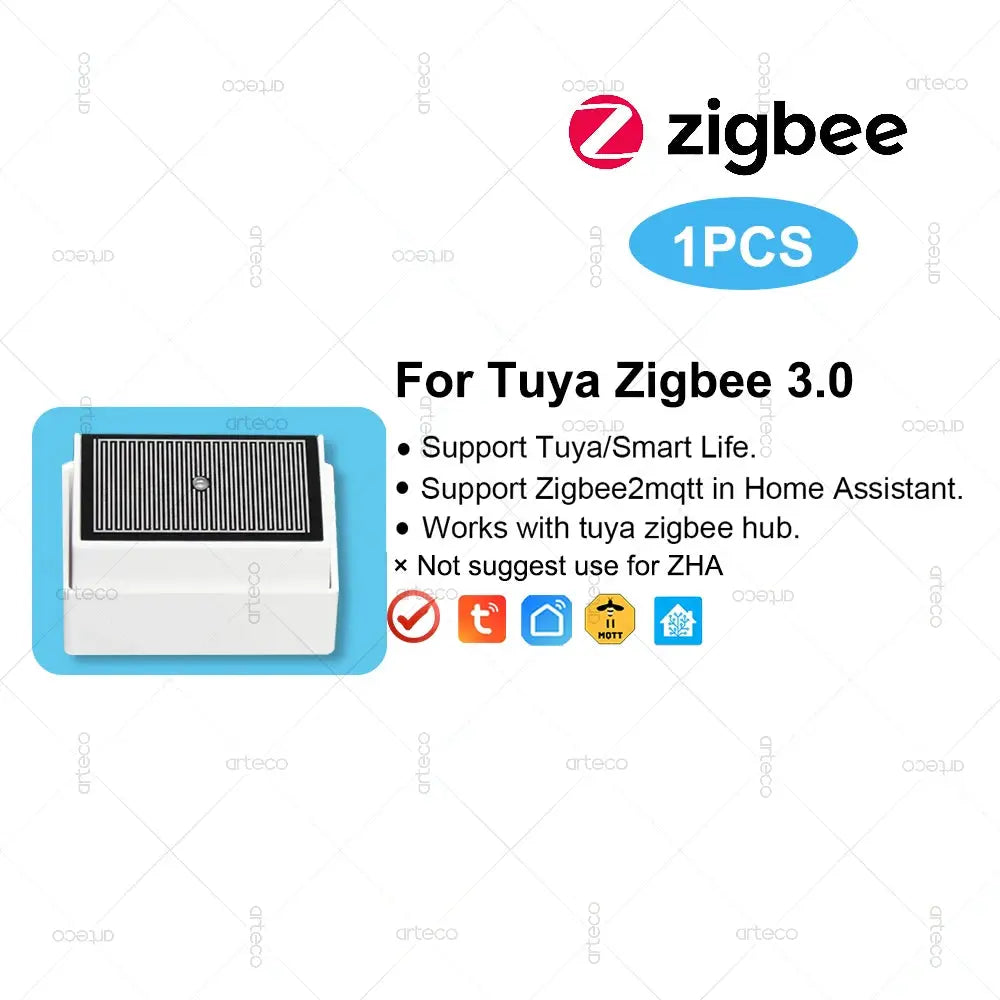 Zigbee Rain Sensor With Brightness Lux Detector Water Leak Rainfall Detection Sensor For Tuya Smart Life Home Assistant Z2MQTT Smart_Life_Tech