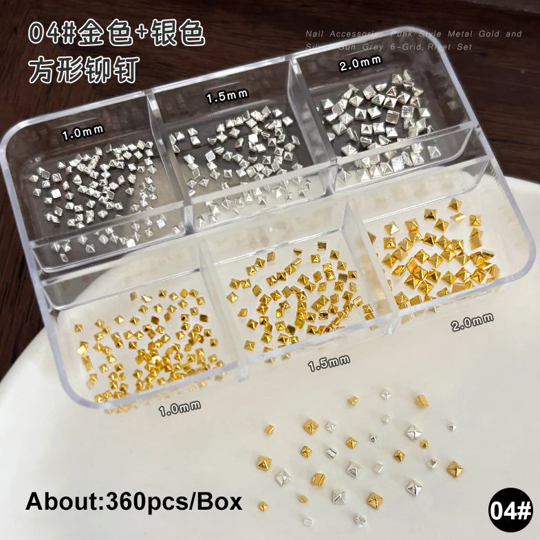 Ribbon Pearl Ball Nail Art Accessories Decorations Tools
