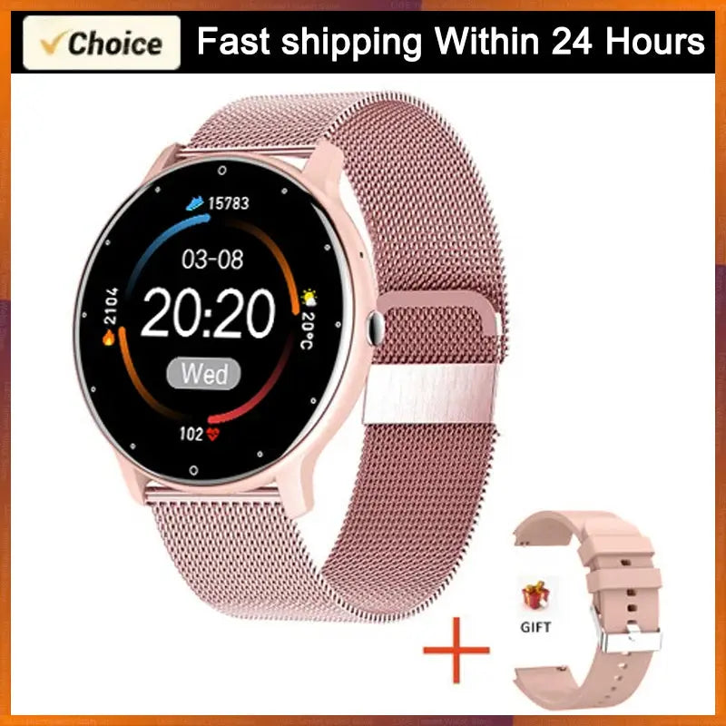 LIGE 2026 Smart Watch Women Men Ladies Gift Sport Fitness Men Watches Heart Rate Monitor Waterproof Smartwatch For Android IOS Smart_Life_Tech