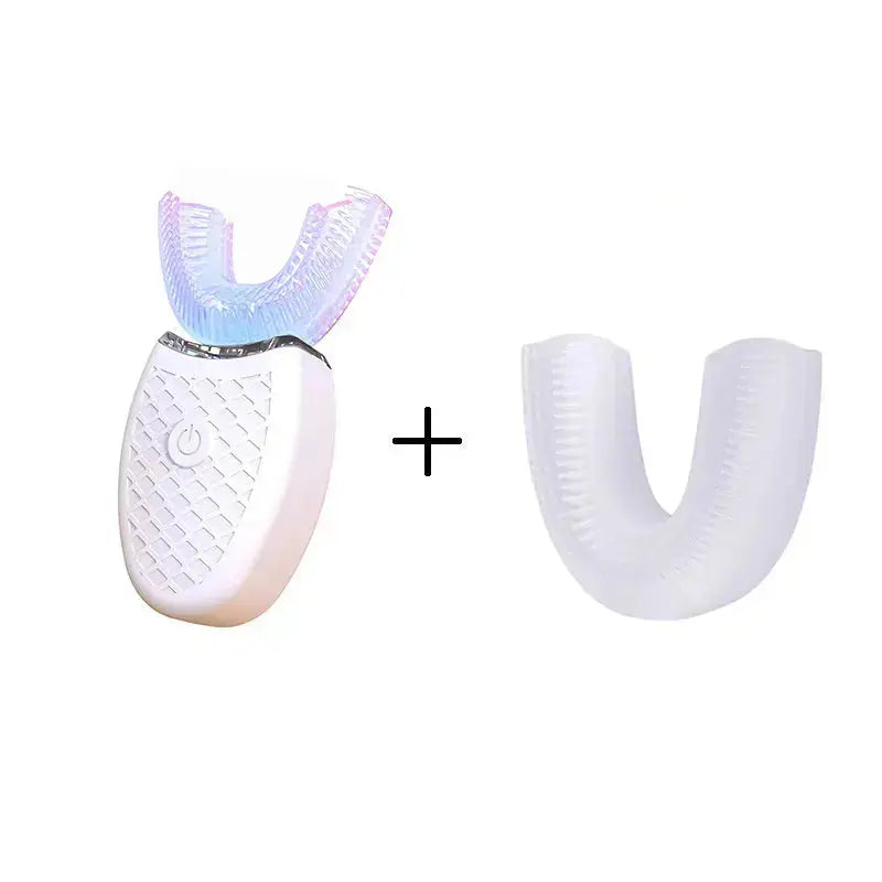 U-Type Toothbrush 360 Degrees Intelligent Silicon Head Sonic Electric Toothbrush Automatic USB Charge Waterproof Toothbrush Smart_Life_Tech
