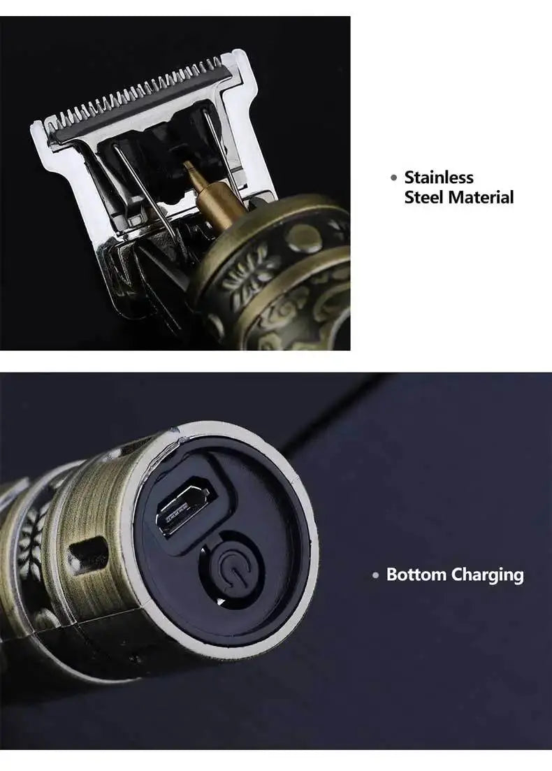 Retro T9 Original Haircutting Machine Set Jackets Trimmer Men's Electric Shaver Male Lence Pro Barber Shaver for Sensitive Areas Smart_Life_Tech