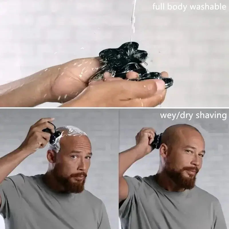 Balder Pro Head Shaver，Electric Shaver For Men Wet Dry Waterproof Cordless Razor  Shaving Machine for Bald Lithium Rechargeable Smart_Life_Tech