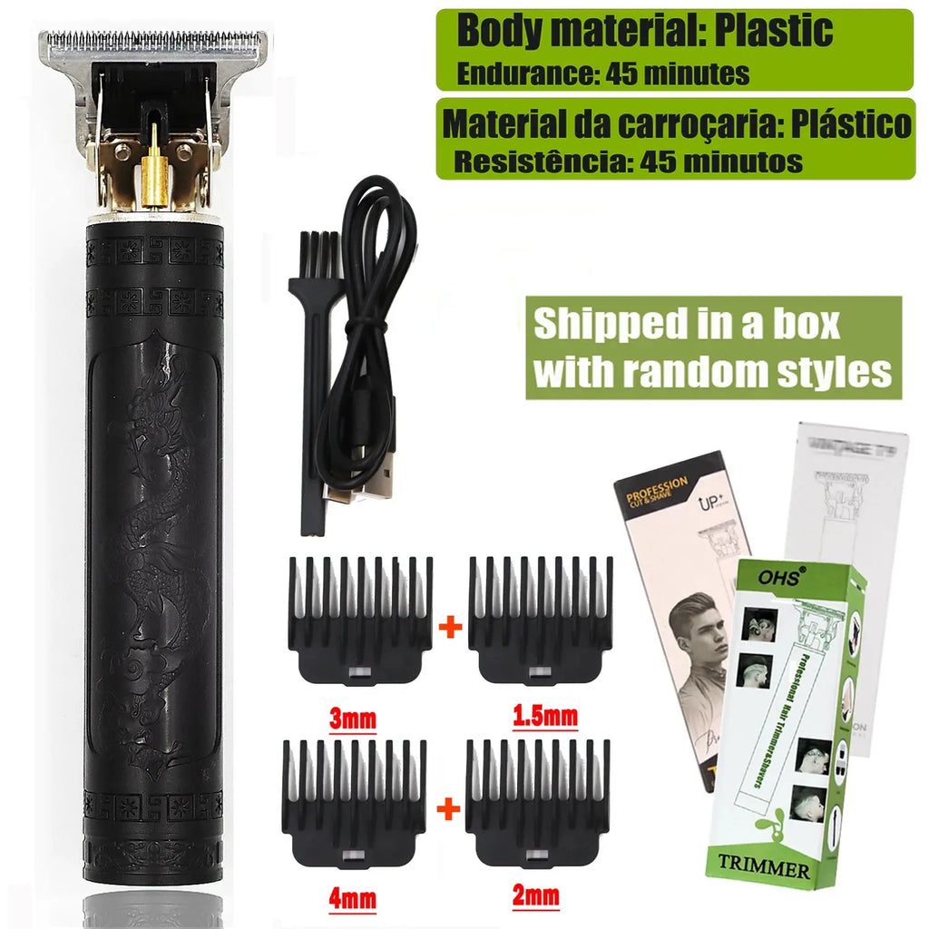 T9 Hair Clipper Repair Beard Shaving Body Hair Trimmer Clippers Electric Machine Men Haircut Machine 0mm Barber Shaver Smart_Life_Tech