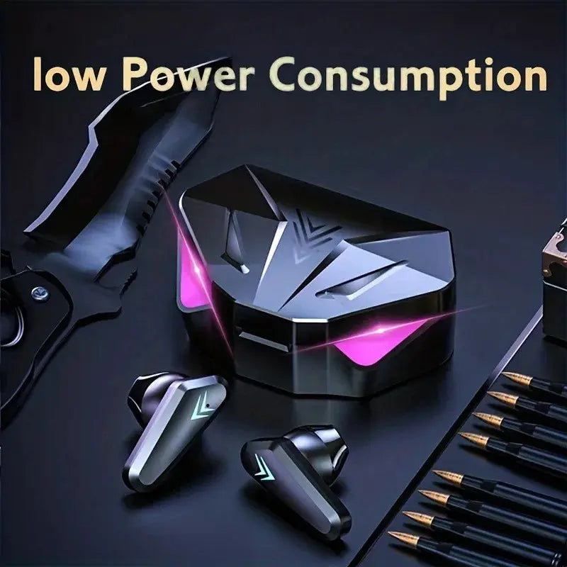 TWS Wireless Bluetooth Headset LED Display Gamer Earbuds with Mic Wireless Headphones Noise Cancelling Bluetooth Earphones X15 Smart_Life_Tech