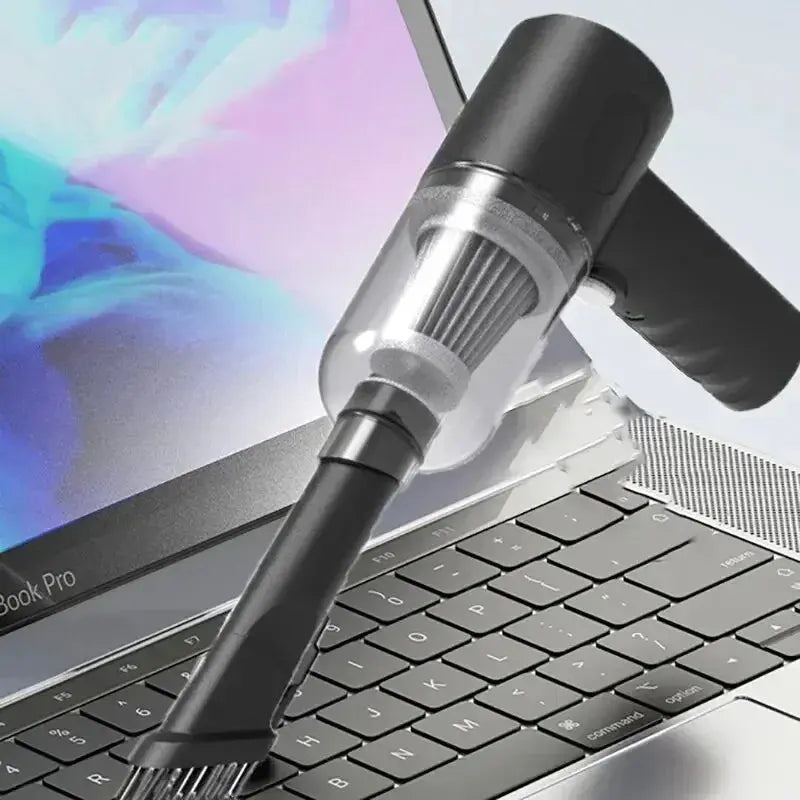 9000Pa Wireless Car Vacuum Cleaner USB Charging 1200mAh Portable Cleaning Appliance Mini Wet and Dry Vacuum Cleaner Household Smart_Life_Tech