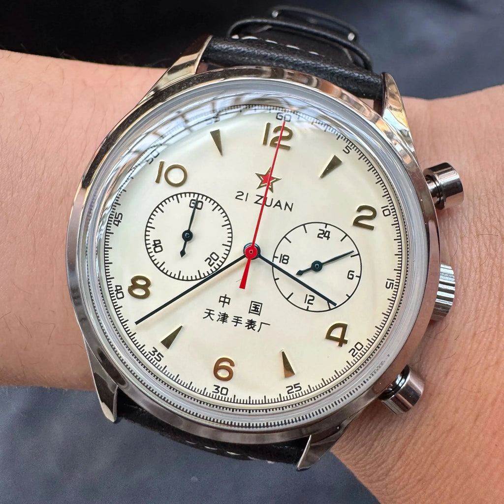 Men's watches 1963 pilot automatic watch 42mm waterproof retro quartz chronograph vintage dress watch Smart_Life_Tech