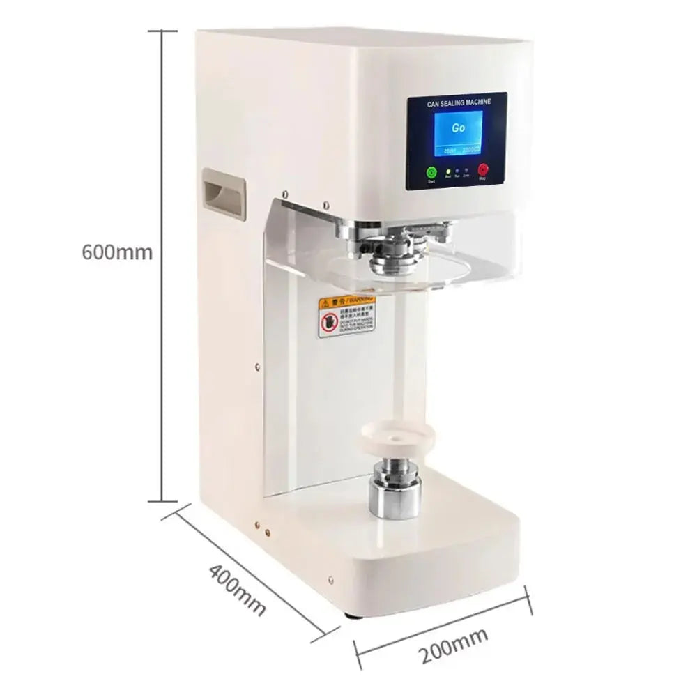 Zip Top Can Sealing Machine Tin Can Sealer Automatic Rotary 5.5mm PET Bottle Soda Water Seamer Beer Juice For Food Beverage Smart_Life_Tech