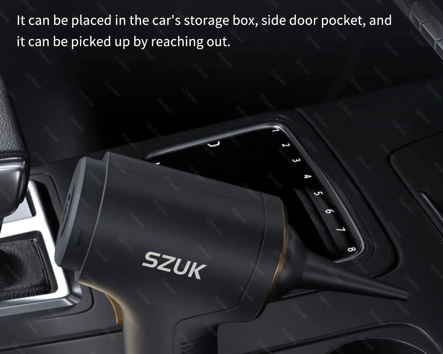 SZUK 2025 Car Vacuum Cleaner New Mini Vacuum Cleaner Strong Suction Wireless Portable Cleaner Handheld vacuum Cleaner for car Smart_Life_Tech