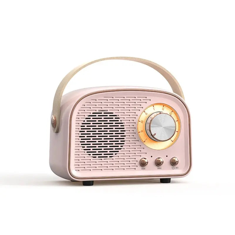 Retro Mini Bluetooth Speaker DW21 Classical Music Player Sound Stereo Subwoofer Portable Decoration Speakers Home Music Player Smart_Life_Tech