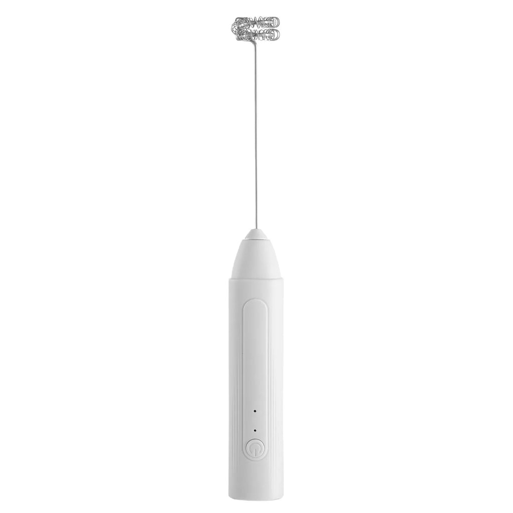 MINI Milk Frother USB Rechargeable 3 Speeds Foam Maker Coffee Whisk Mixer Electric Handle Blender Egg Beater Hot Cooking Tools