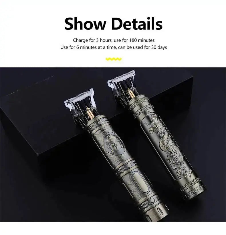 Retro T9 Original Haircutting Machine Set Jackets Trimmer Men's Electric Shaver Male Lence Pro Barber Shaver for Sensitive Areas Smart_Life_Tech