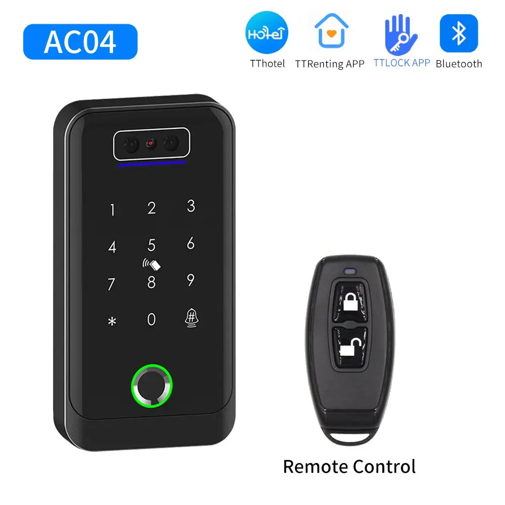 Multiple Platform TTlock TTHotel TTRenting Smart Lock Fingerprint & Face Recognition Access Control Keypad RFID IC Card Reader Smart_Life_Tech