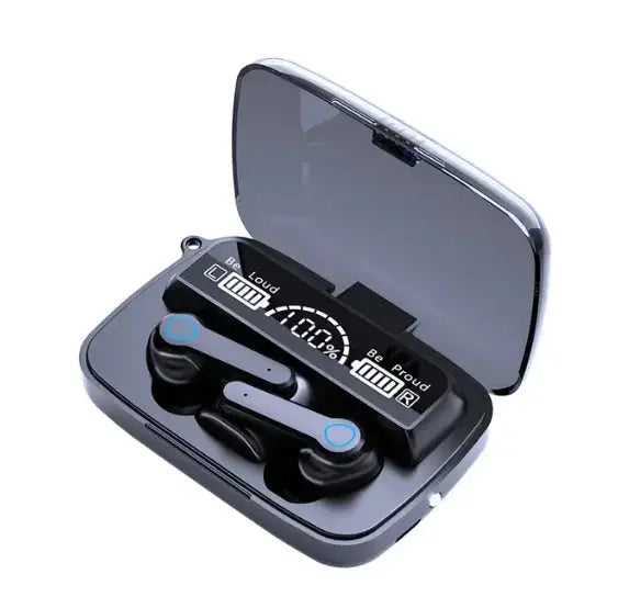 Original M19 Bluetooth Headset Wireless In-Ear Sports Intelligente Touch Led Displaymirror Warehouse Charging Treasure Earphone Smart_Life_Tech