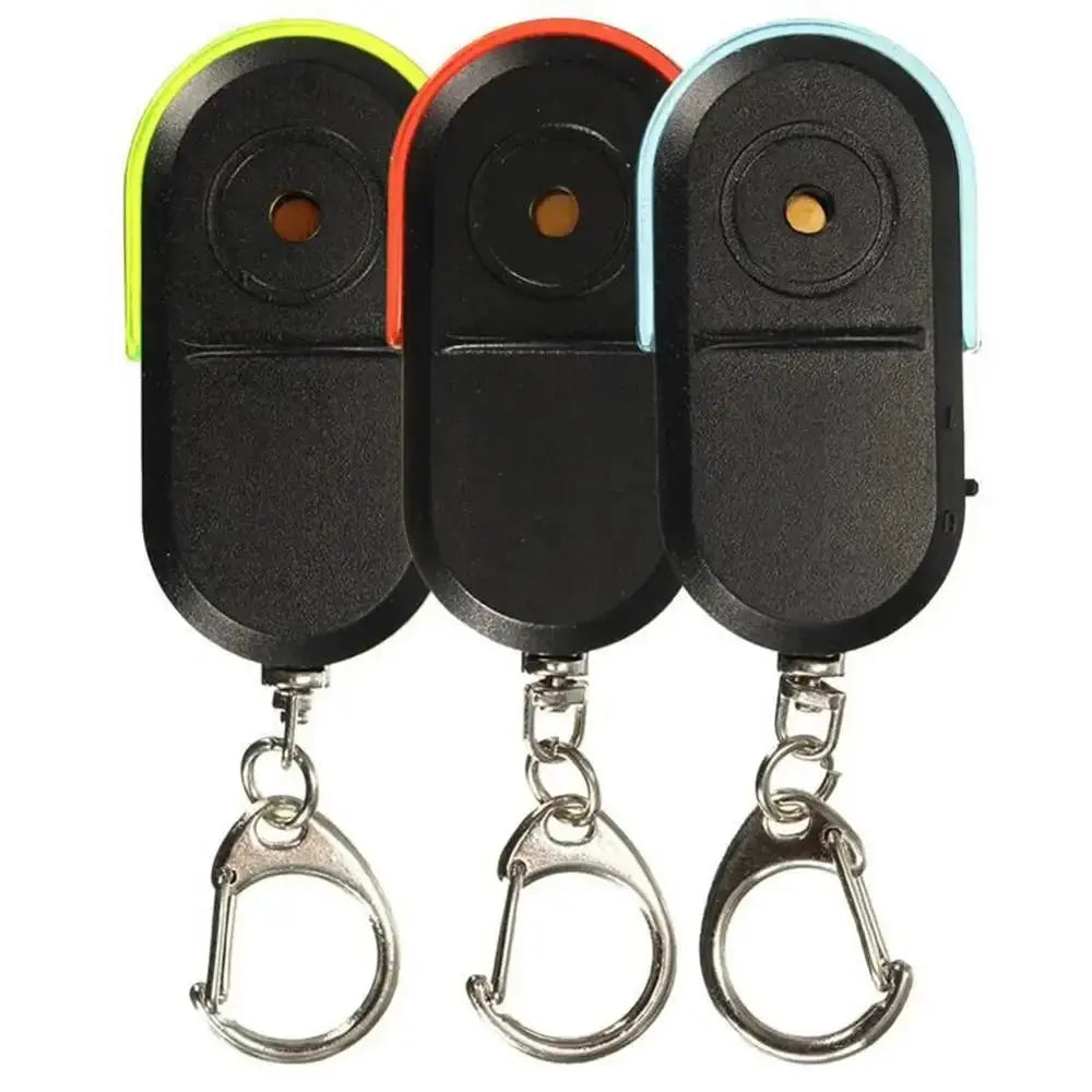 Anti-Lost Alarm Key Finder Locator Keychain Device Whistle Sound Finder LED Light Mini Anti Lost Key Finder Portable GPS Tracker Smart_Life_Tech