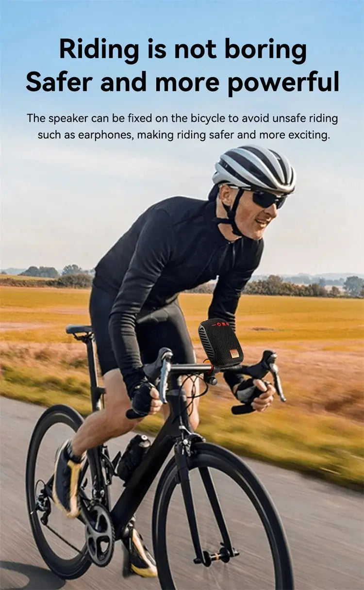 TG392 Outdoor Bicycle Bluetooth Speaker Portable Wireless Sound Box Rechargeable Handlebar Speaker Waterproof Bluetooth Speaker Smart_Life_Tech
