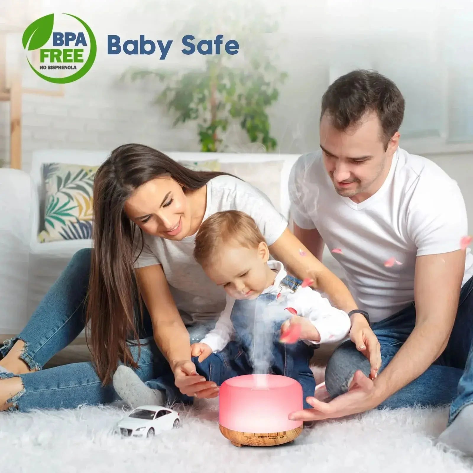 Air Humidifier Essential oil Diffuser 500ML Ultrasonic Cool Mist Maker Fogger USB Humidifier LED Lamp Aroma Diffuser Electric ﻿ Smart_Life_Tech