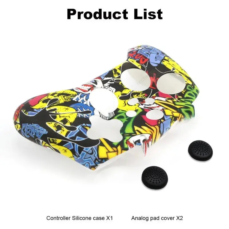 Soft Silicone Case For Xbox Series X/S Controller Protective Skin Gamepad Accessories Thumb Grips Caps Joystick Cover Shell Smart_Life_Tech