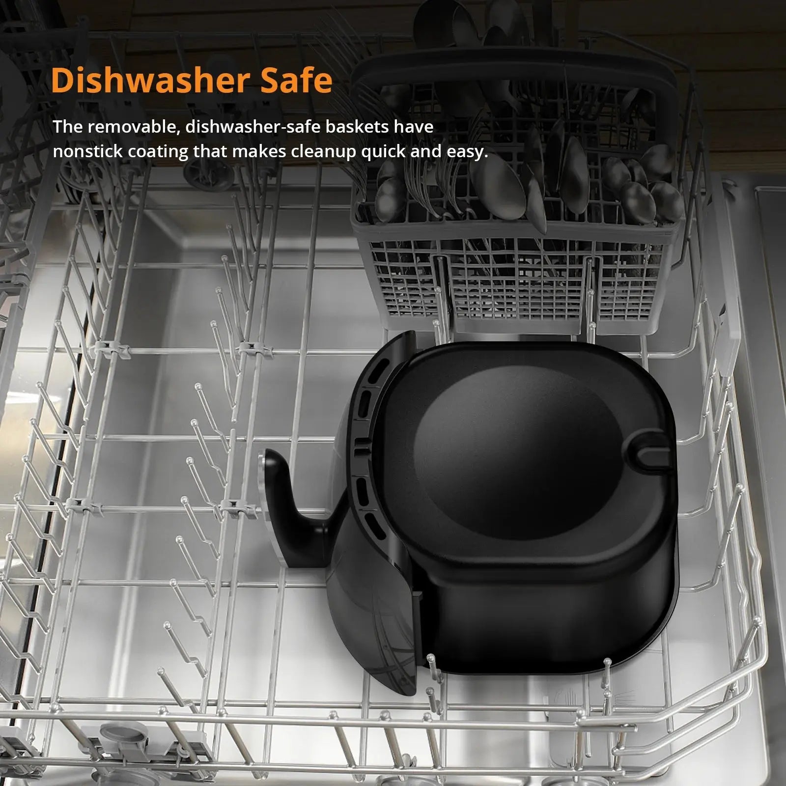 Air Fryer Oven Digital Large 7.7L Rapid Air Circulation,Air Fryers With Touch Screen Viewable Window Dishwasher Safe Accessories Smart_Life_Tech