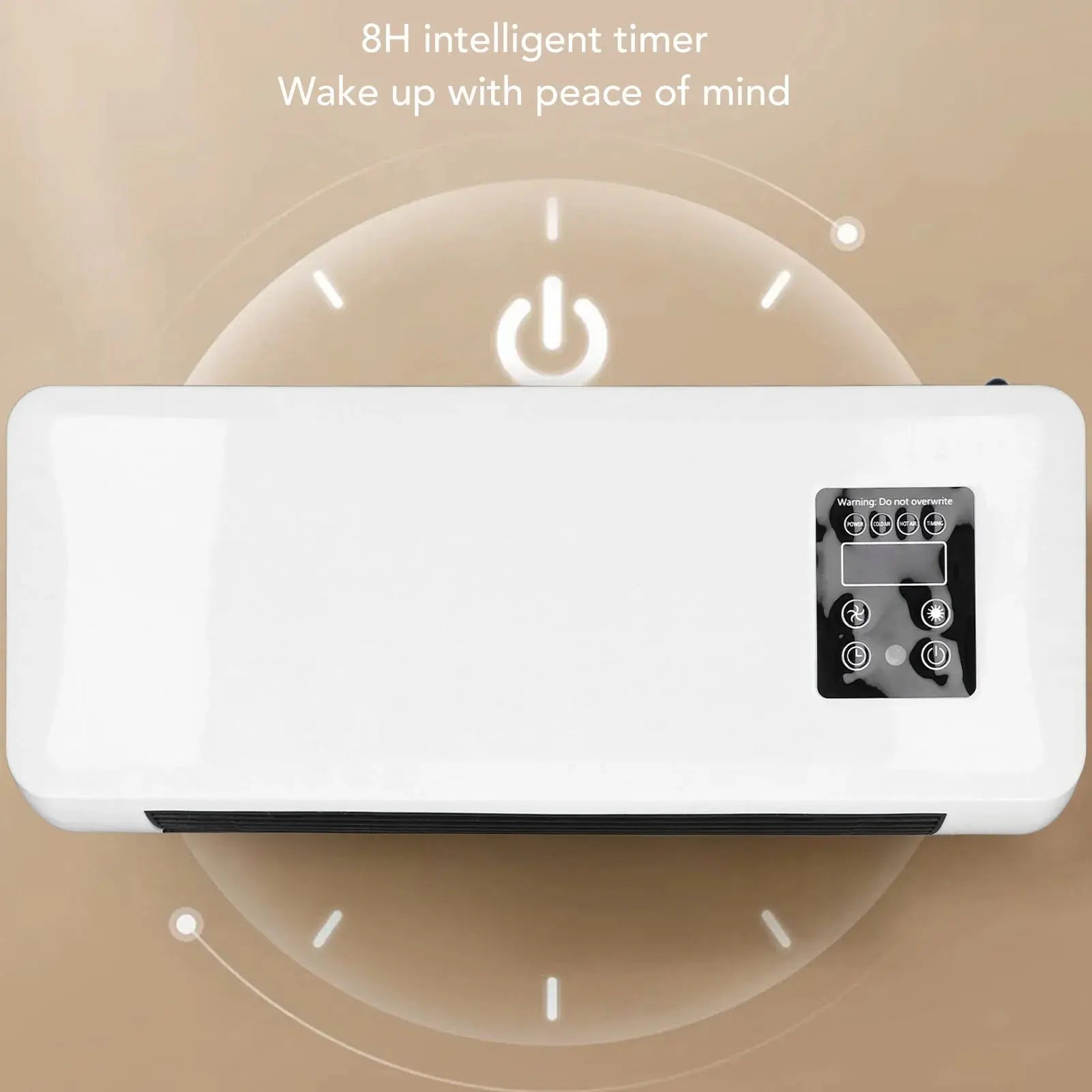 Wall Mount Portable Conditioner  Room Cold and Warm Wall Mounted Conditioner Adjustable Energy Saving for Office Smart_Life_Tech