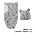 100%Cotton 0-3 Months Newborn Swaddle Sleepsack New Born Baby Swaddling Bedding