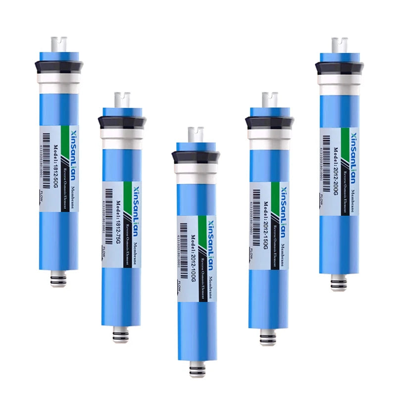 Water Filter Cartridge Reverse Osmosis RO Membrane Household Replace Filter Purifier Water Drinking Treatment 100/125/150/400GPD Smart_Life_Tech