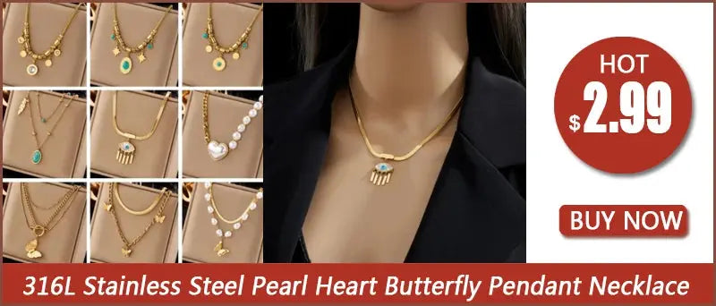 DIEYURO 316L Stainless Steel Gold Silver Color Twist Knot Necklace Bracelets For Womens Girl New Fashion Non-fading Jewelry Set Smart_Life_Tech