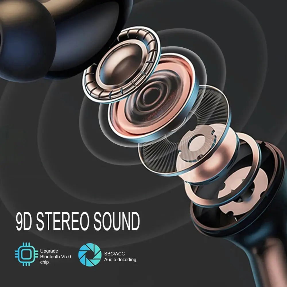 Original Thinkplus Wireless Bluetooth Earphones ANC Noise Reduction Earbuds HD Mic Call Gamer Headsets LED Touch Screen Control Smart_Life_Tech