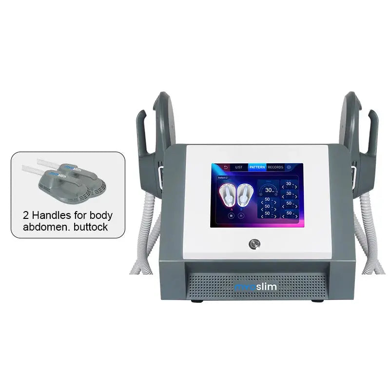 MYOslim EMS Body Building Machine RF Fat Removal 2 Handles Muscle Sculpting Body Muscle Stimulation for Fitness And Wellness Smart_Life_Tech