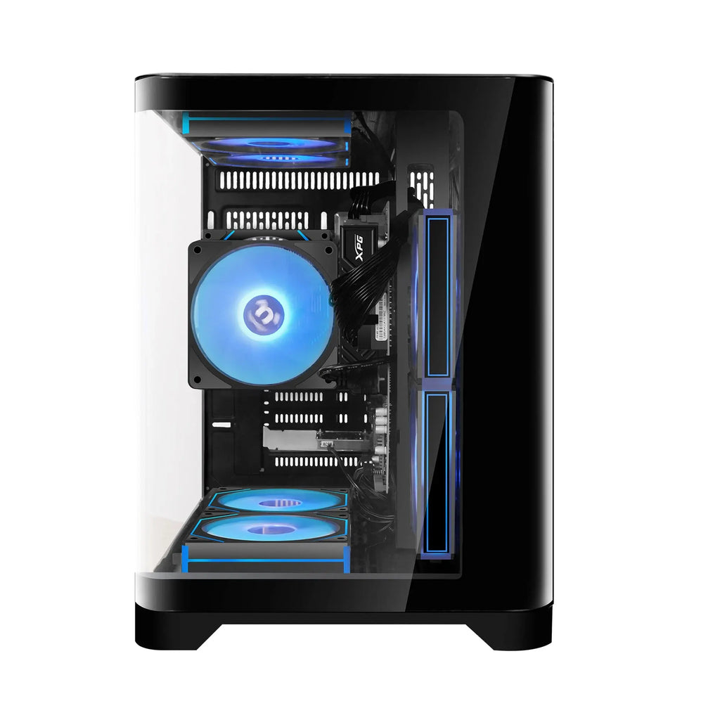 YEAH MAGIC Gaming Desktop AMD Ryzen 5 5600GT 3.9GHz 16GB(8G*2) DDR4 3200 1T NVME SSD ARGB 7 Fans Win 11 Home Gamer Desktop PC Smart_Life_Tech